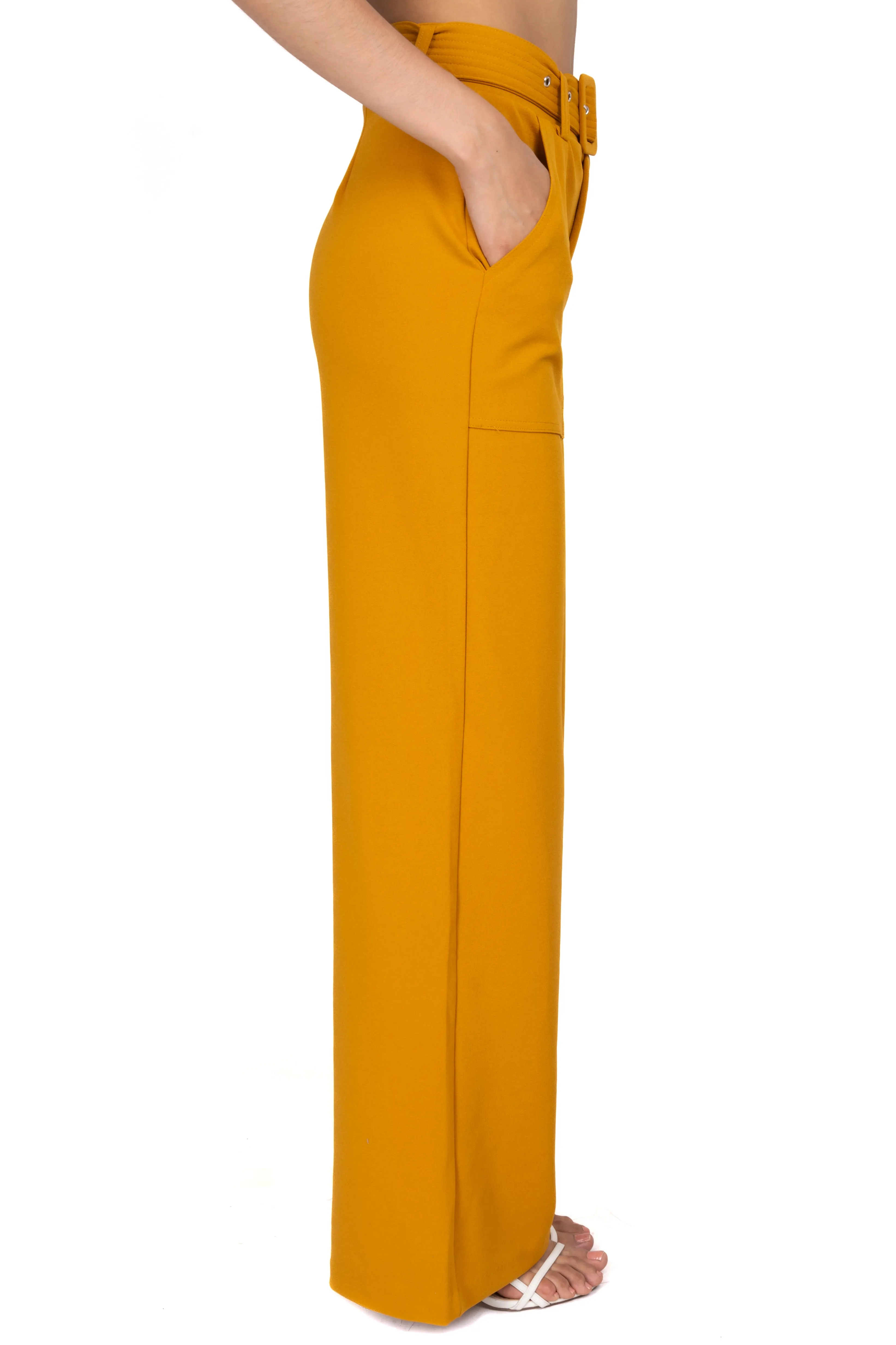 Pantalón amplio cinturón bolsillos sold by Shasa product image thumbnail 3