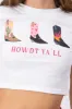 Top crop botas vaqueras sold by Shasa