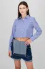 Camisa crop rayas sold by Shasa