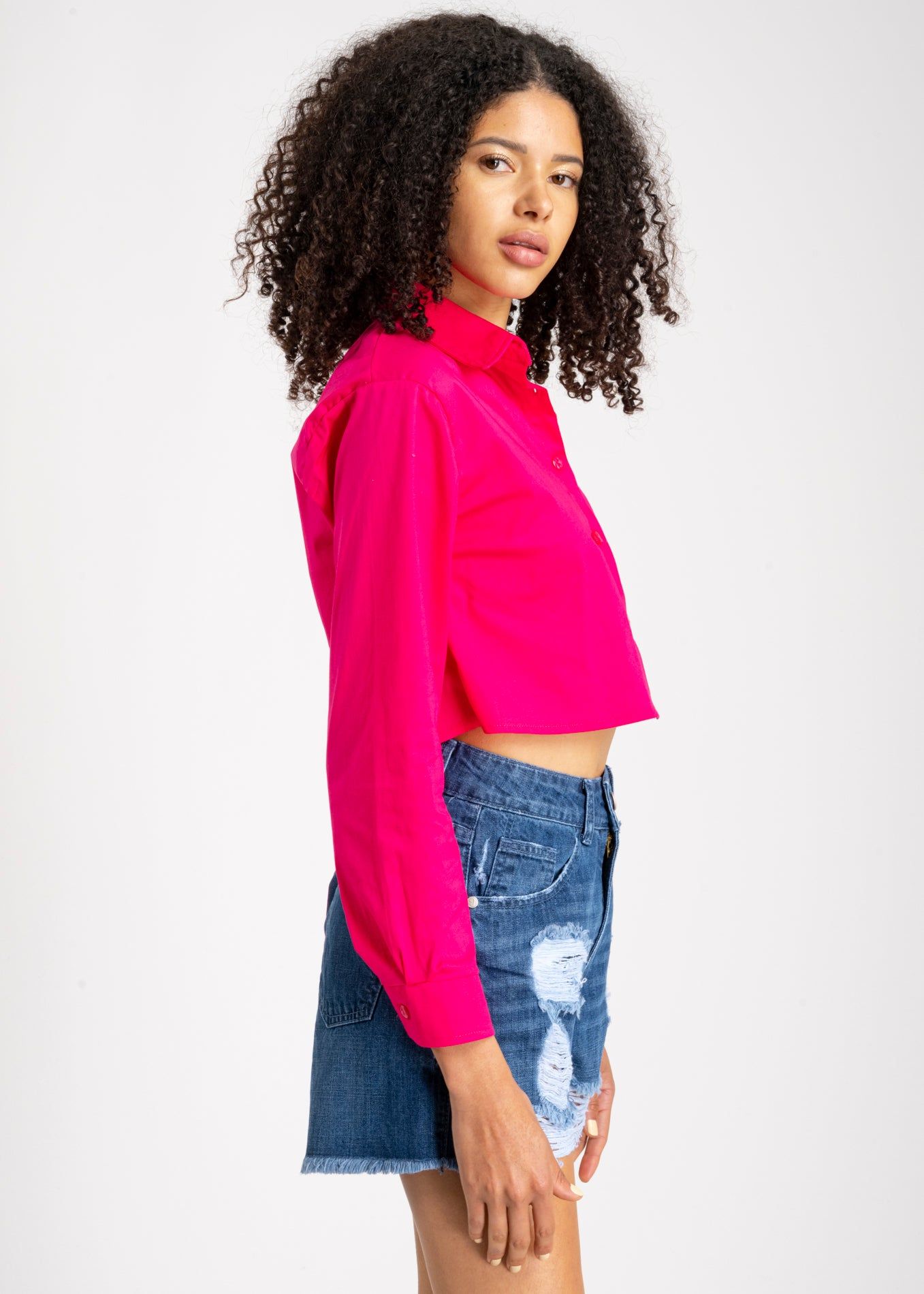 Camisa Crop Manga Larga sold by Shasa product image thumbnail 3