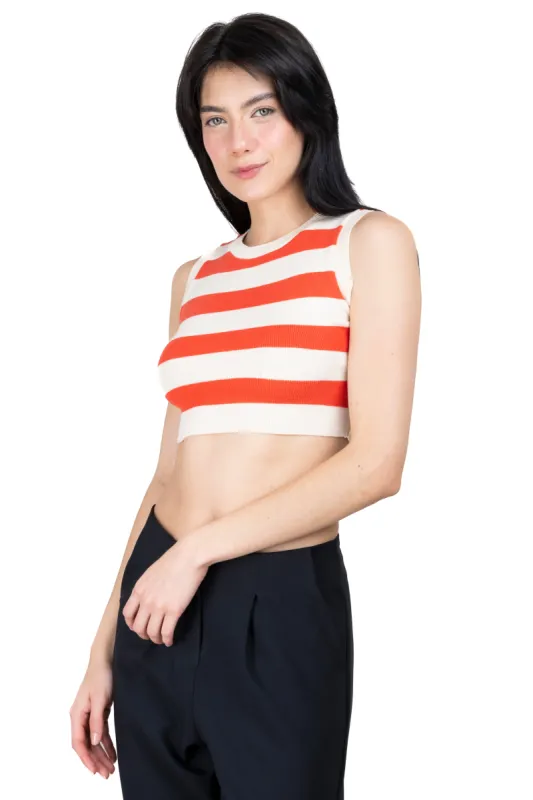 Chaleco Tejido Rayas sold by Shasa