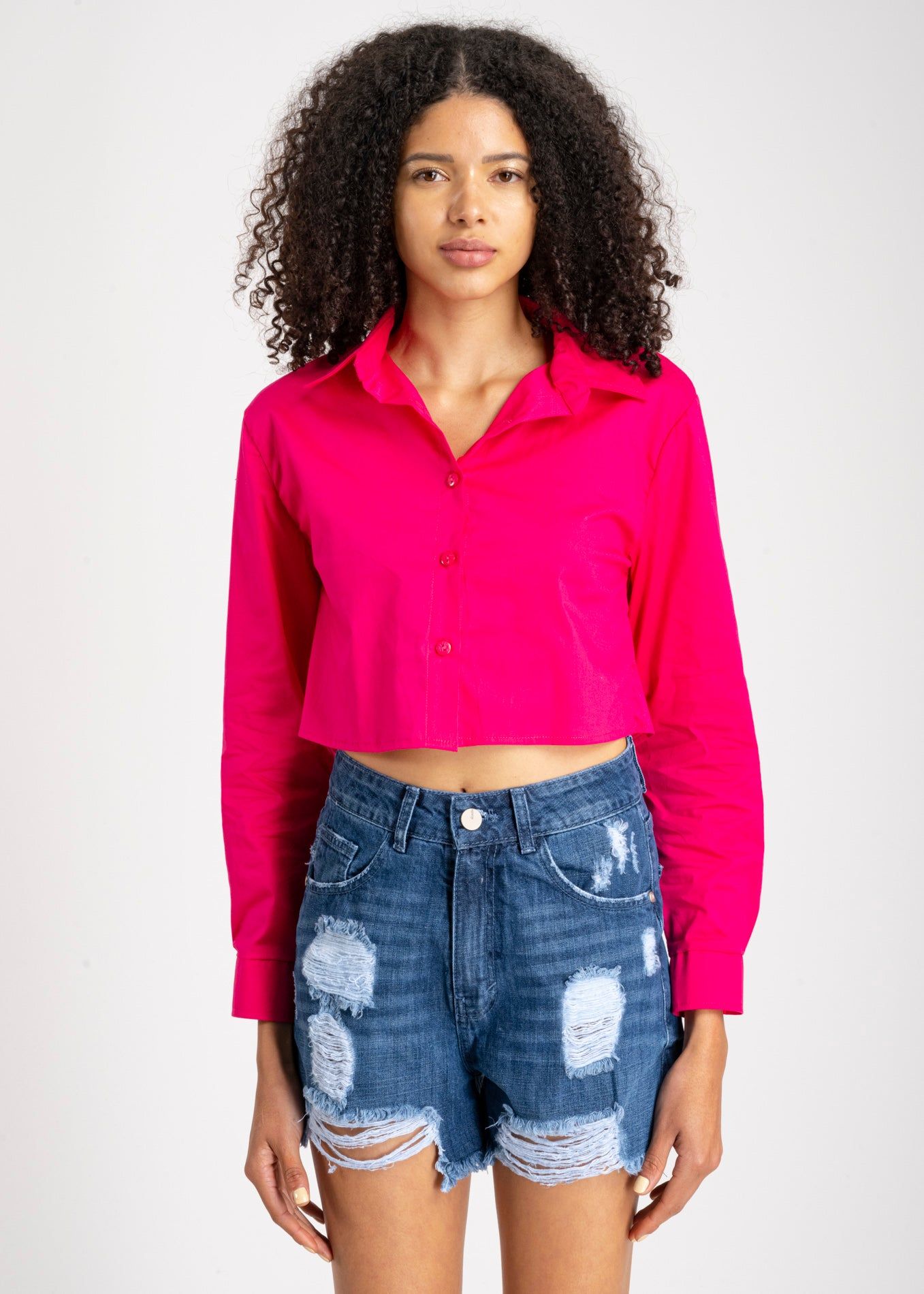 Camisa Crop Manga Larga sold by Shasa product image thumbnail 2