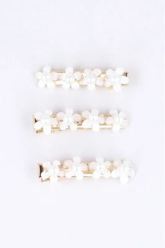 Set 3 Piezas Pasador Flores sold by Shasa