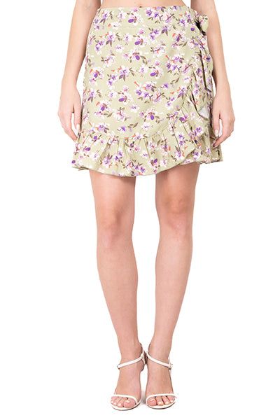 Falda mini flores cruzada sold by Shasa product image thumbnail 5