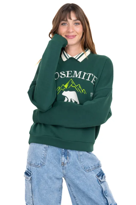 Sudadera cuello polo Yosemite sold by Shasa