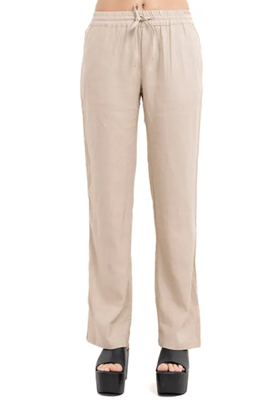 Pantalón wide leg cintura elástica sold by Shasa