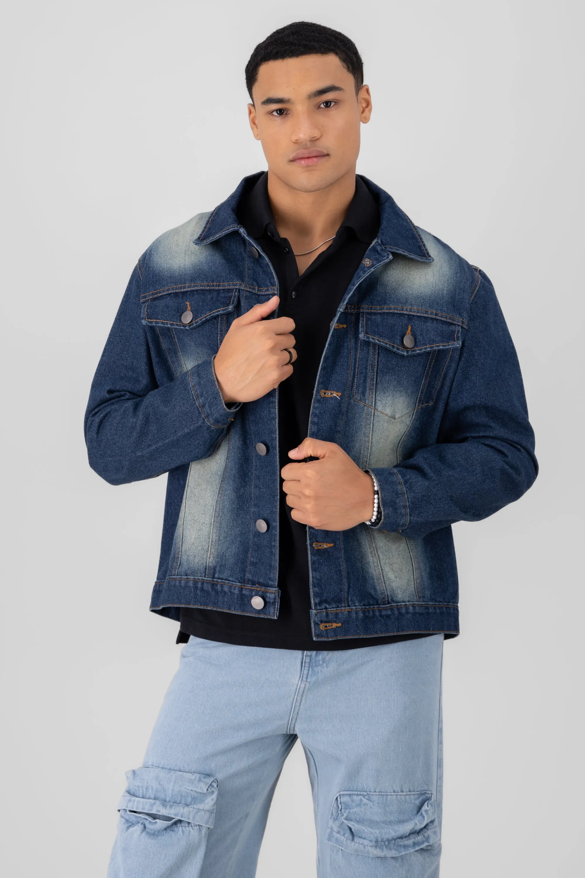 Chamarra stone wash sold by Shasa