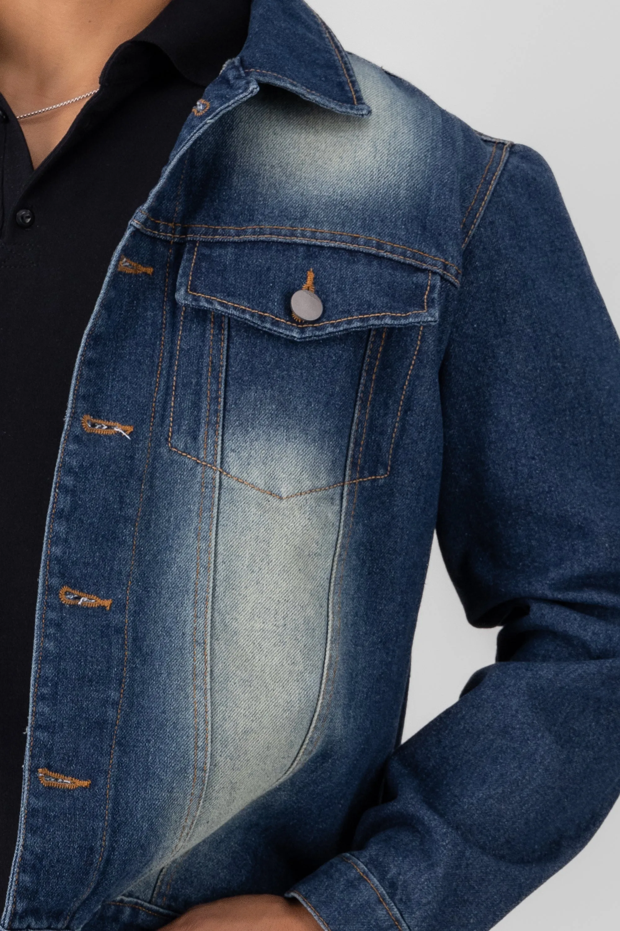 Chamarra stone wash sold by Shasa product image thumbnail 5