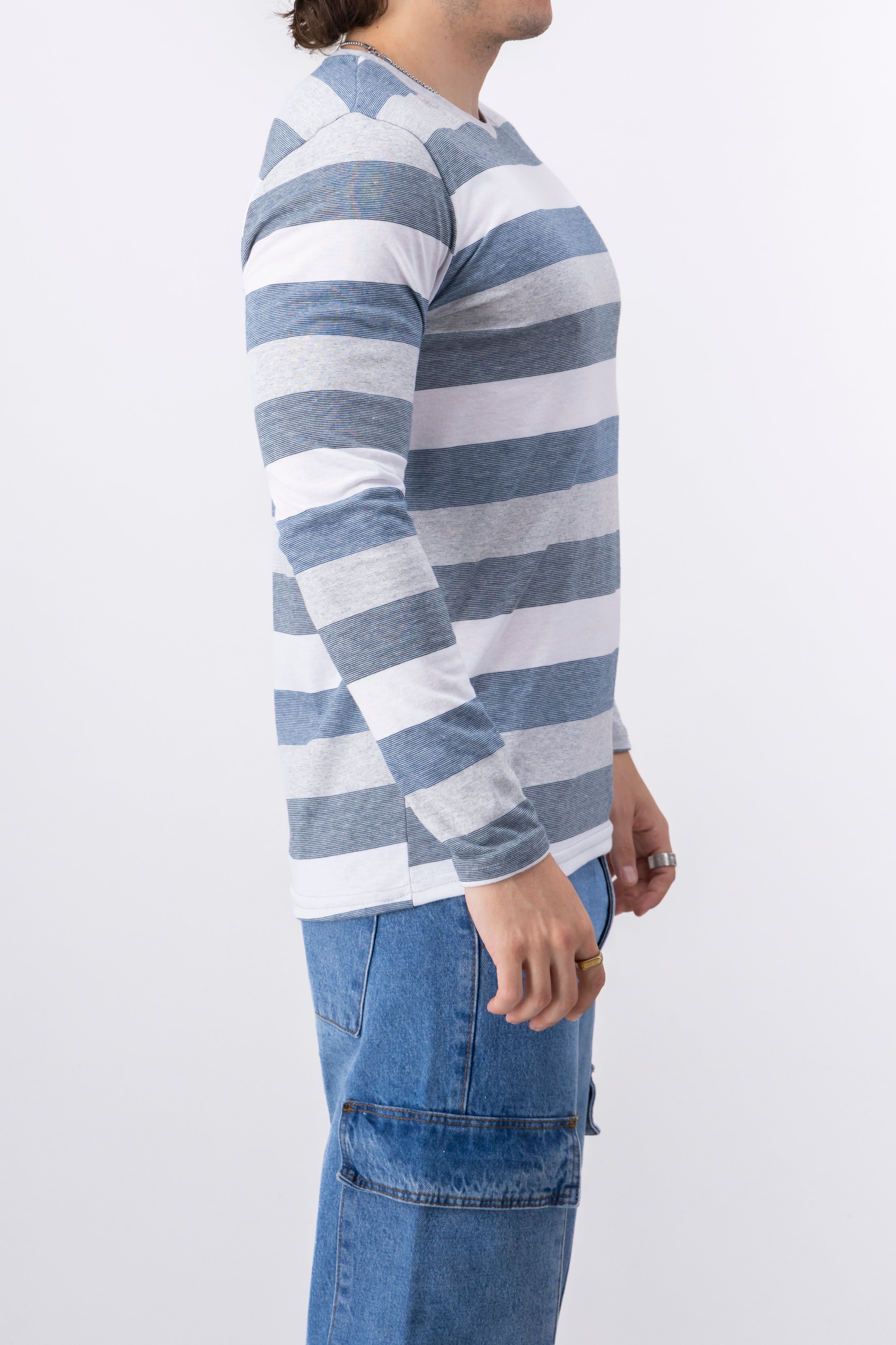 Playera manga larga rayas sold by Shasa product image thumbnail 3