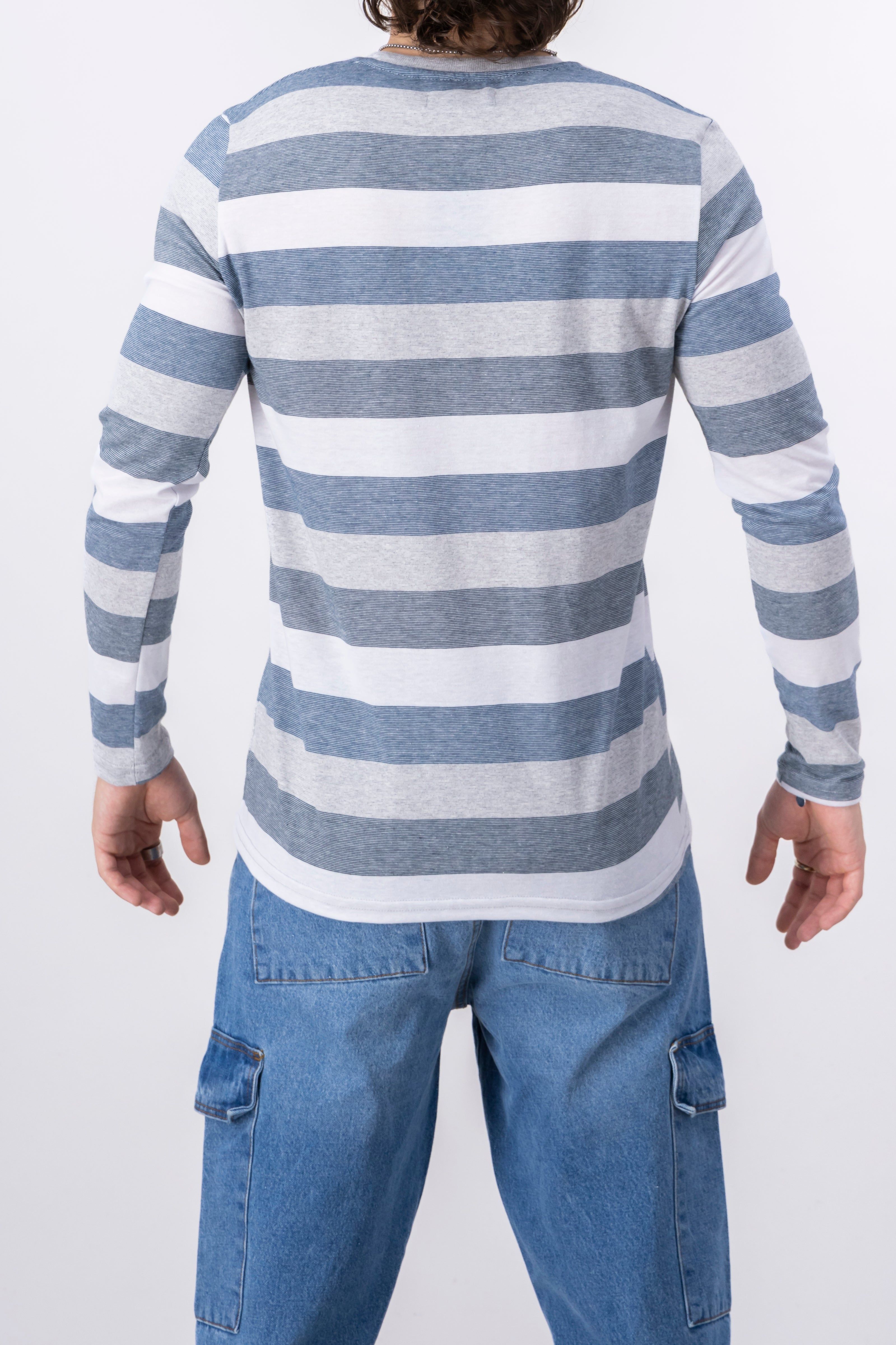 Playera manga larga rayas sold by Shasa product image thumbnail 4