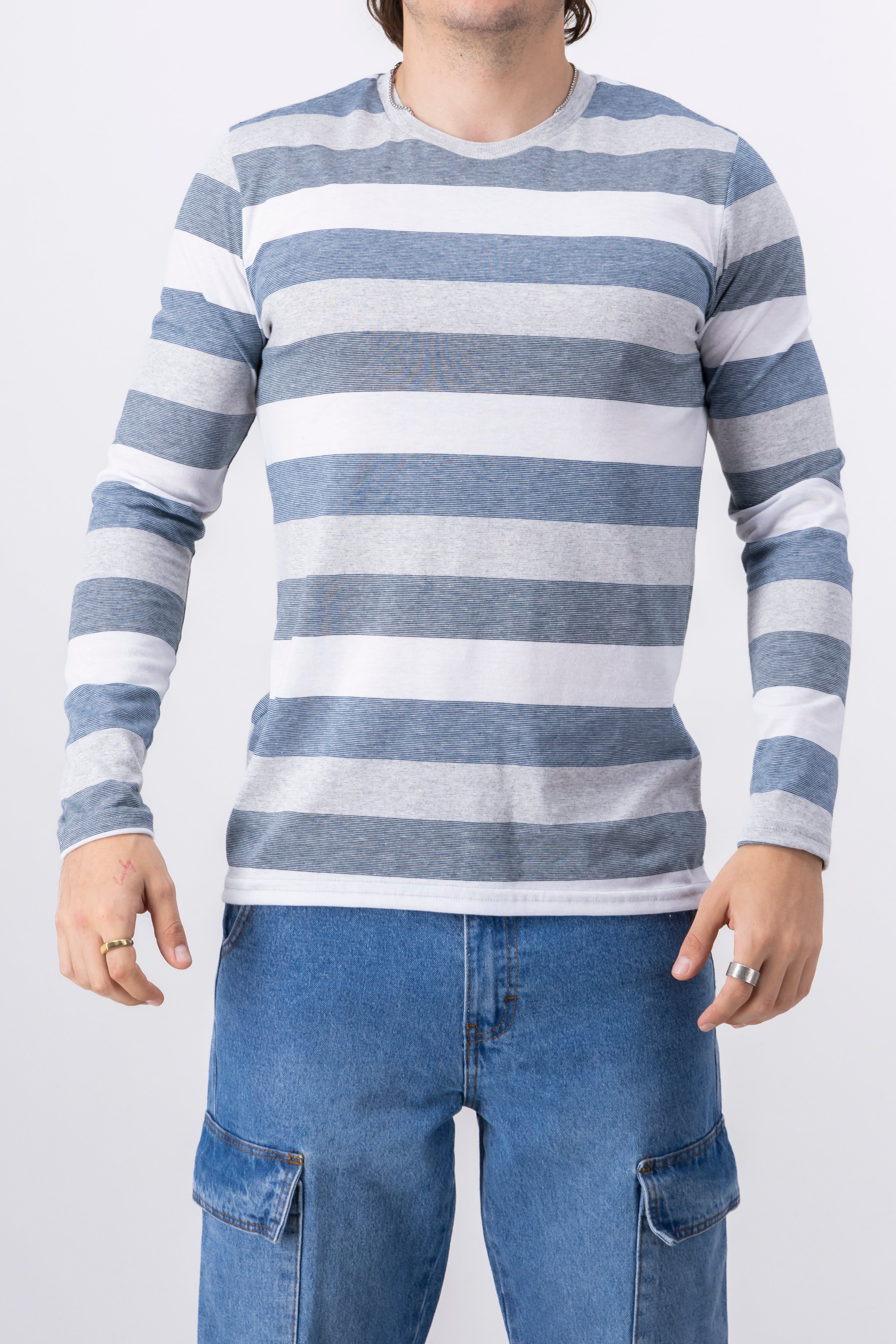 Playera manga larga rayas sold by Shasa product image thumbnail 2