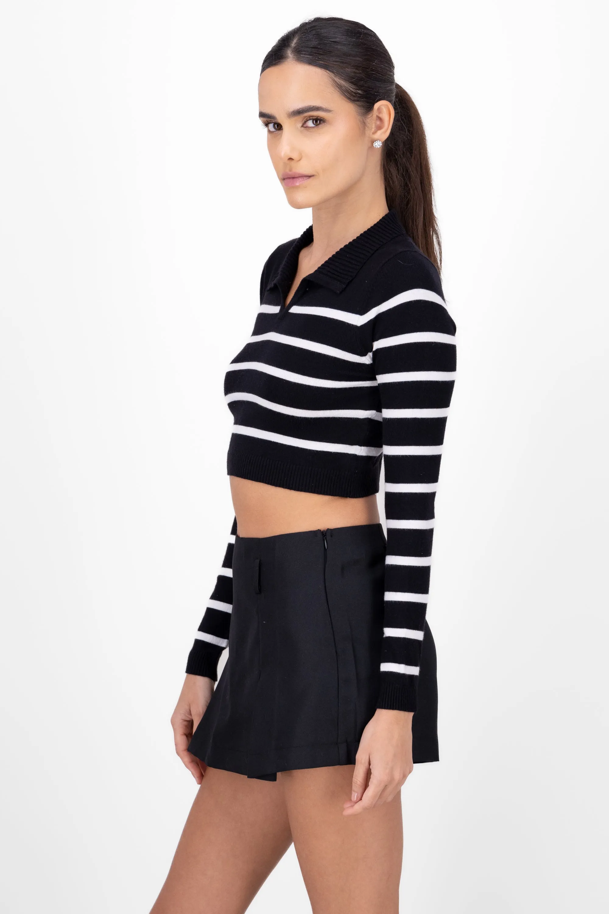 Top tejido manga larga rayas sold by Shasa product image thumbnail 3