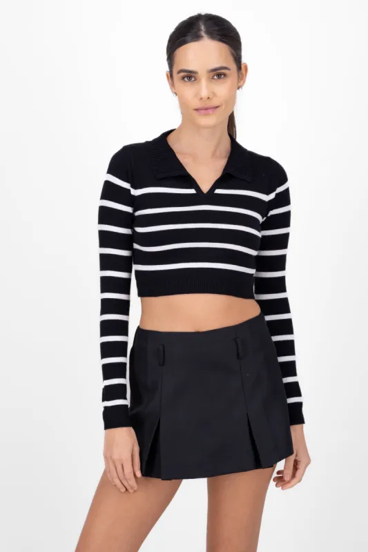 Top tejido manga larga rayas sold by Shasa