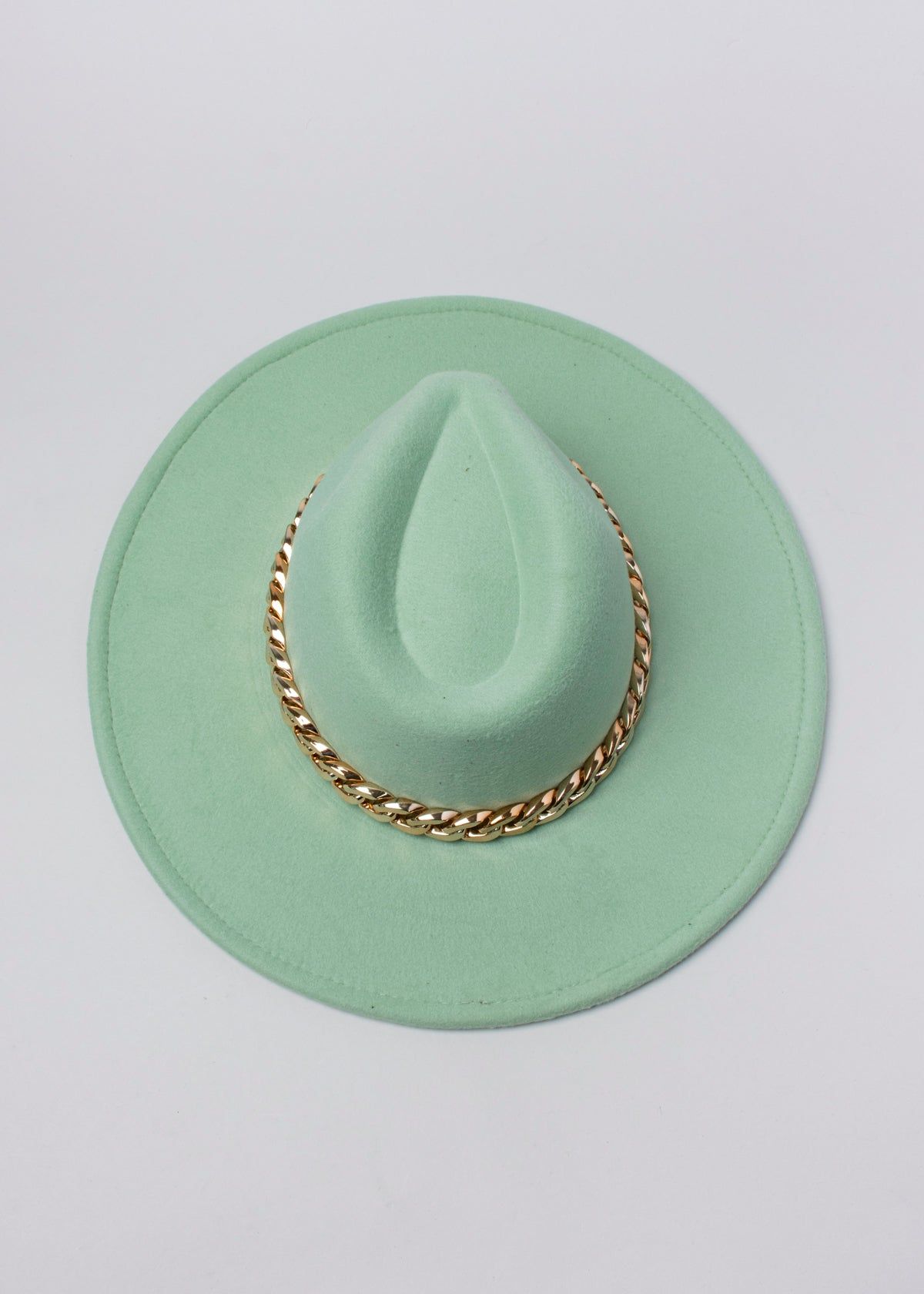 Sombrero fedora cadena chuncky sold by Shasa product image thumbnail 3