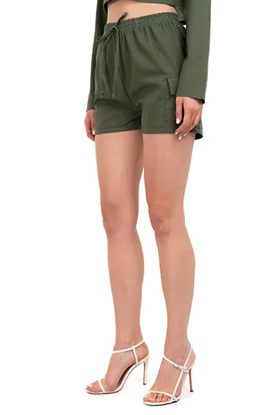 Short cargo cintura elástica sold by Shasa product image thumbnail 3