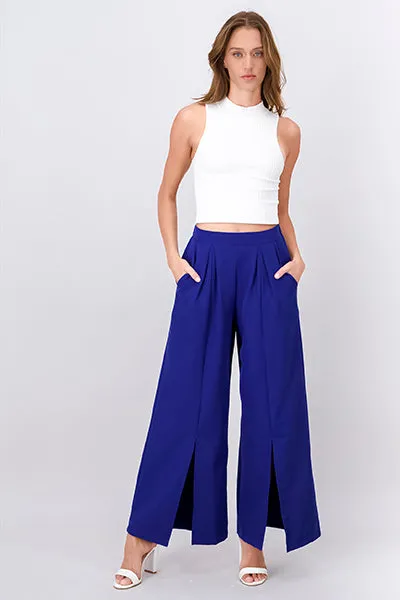 Pantalón Amplio Pinzas Plisadas sold by Shasa