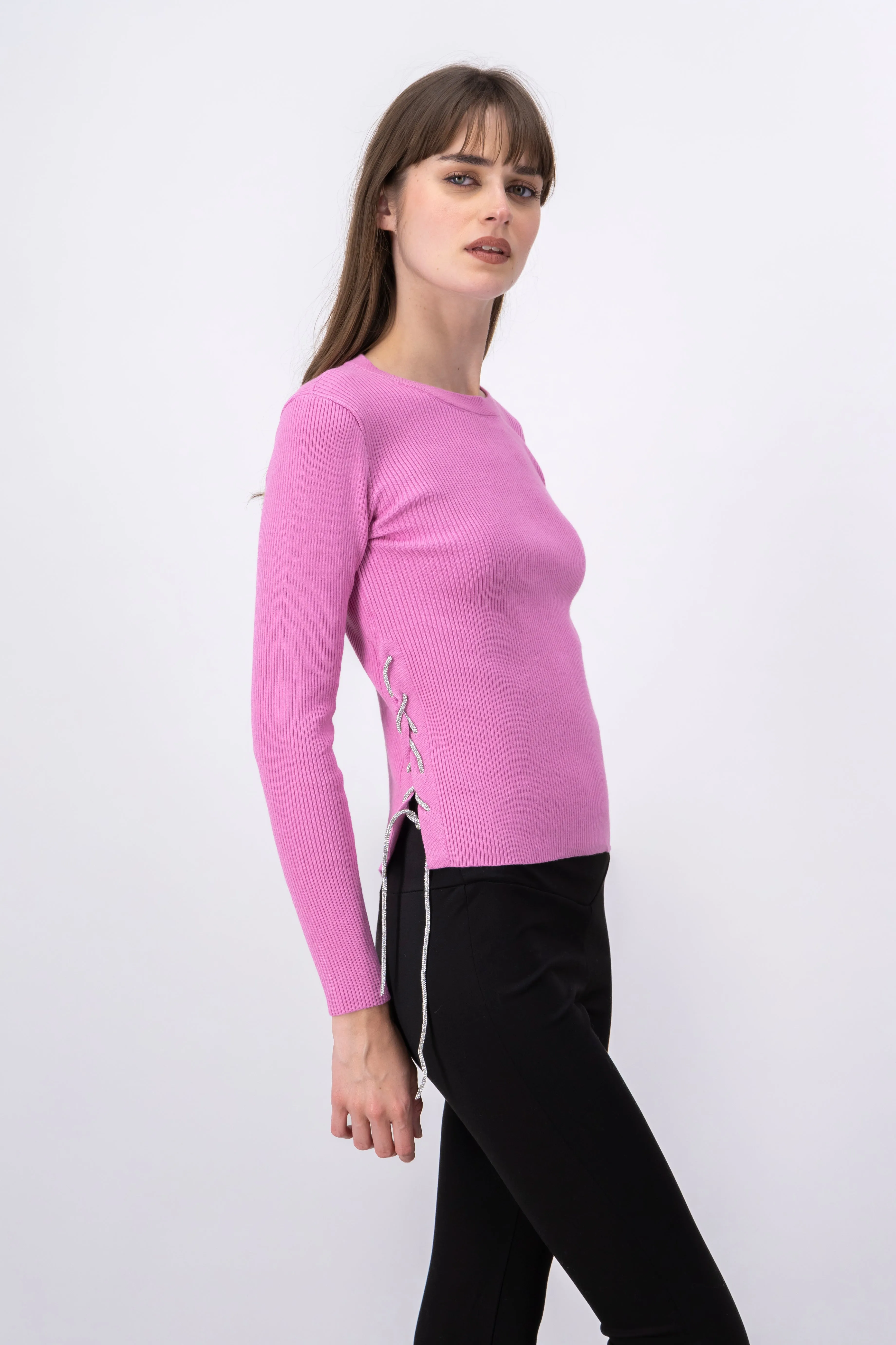 Sueter detalle lazo brillos sold by Shasa product image thumbnail 3