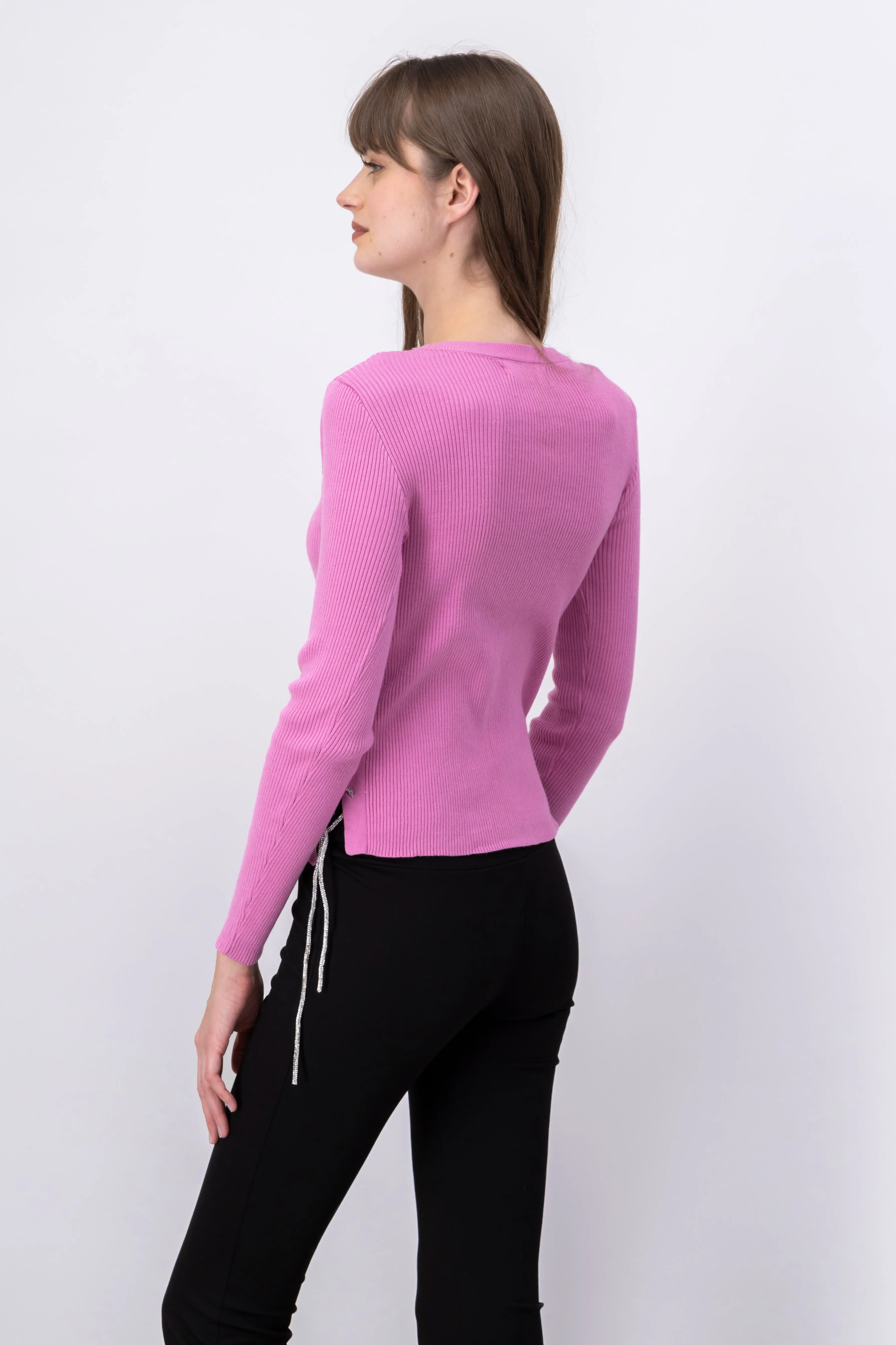 Sueter detalle lazo brillos sold by Shasa product image thumbnail 4