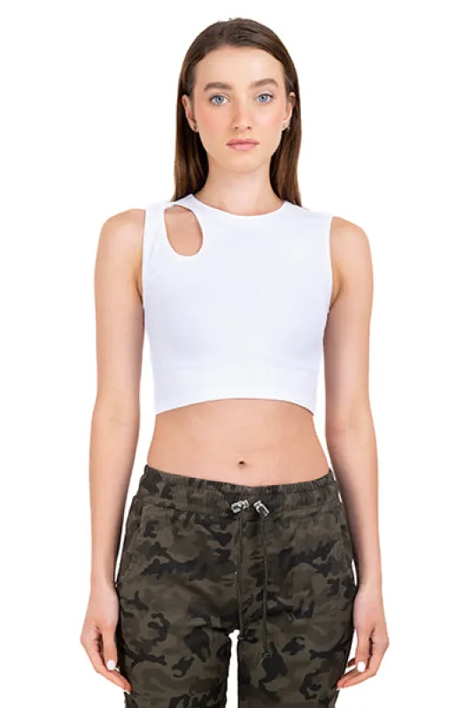 Top seamless cutout hombro sold by Shasa