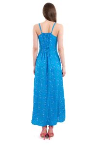 Vestido maxi tirantes flores sold by Shasa