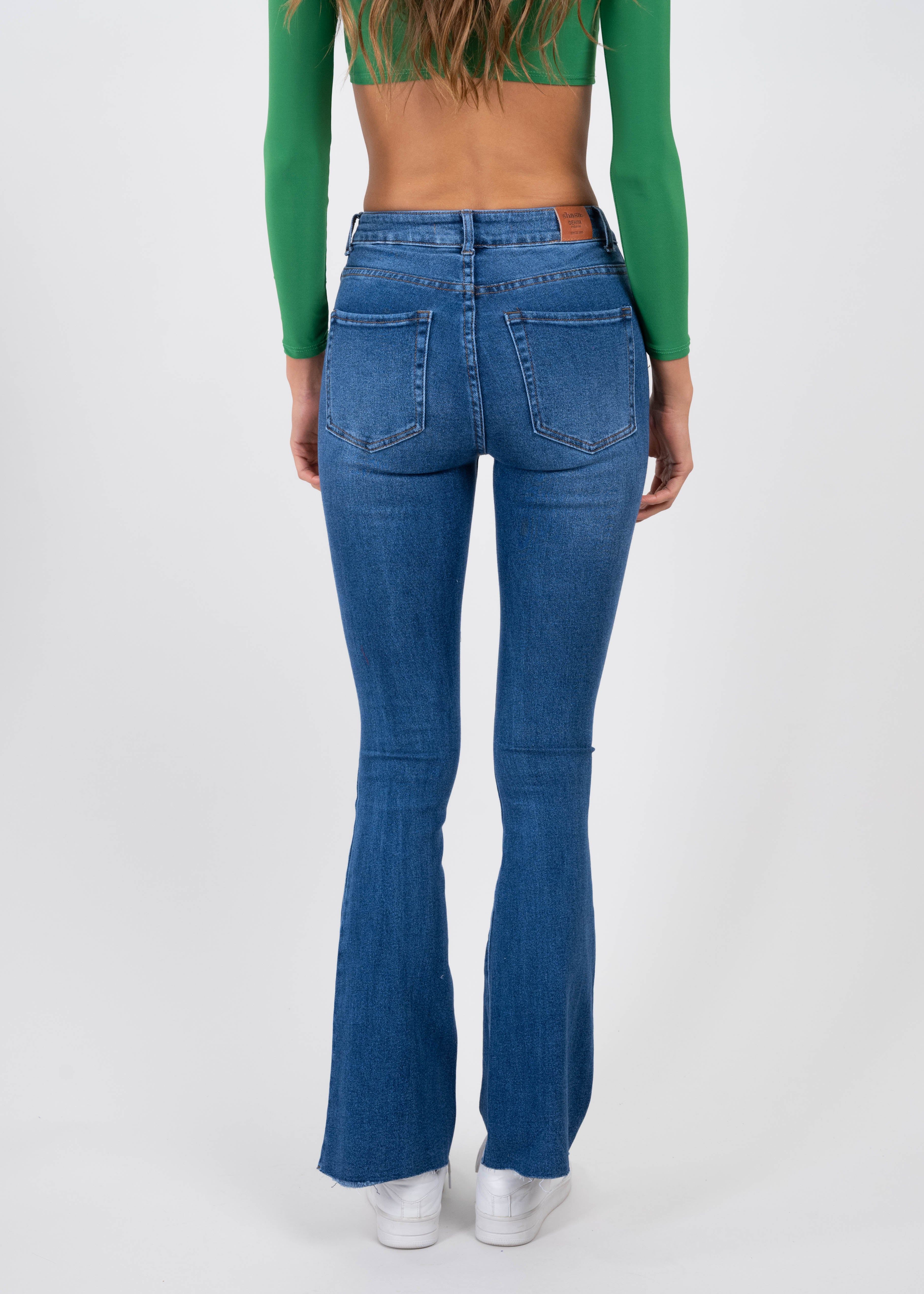 Jeans flared destrucciones sold by Shasa product image thumbnail 4