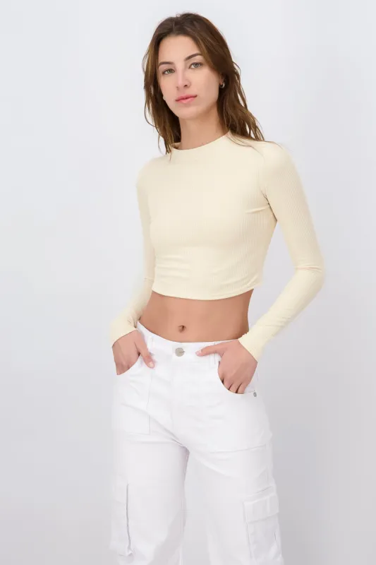 Top Acanalado Manga Larga sold by Shasa