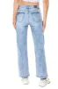 Jeans straight efecto desgastado sold by Shasa