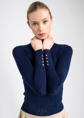 Suéter monocolor manga larga sold by Shasa