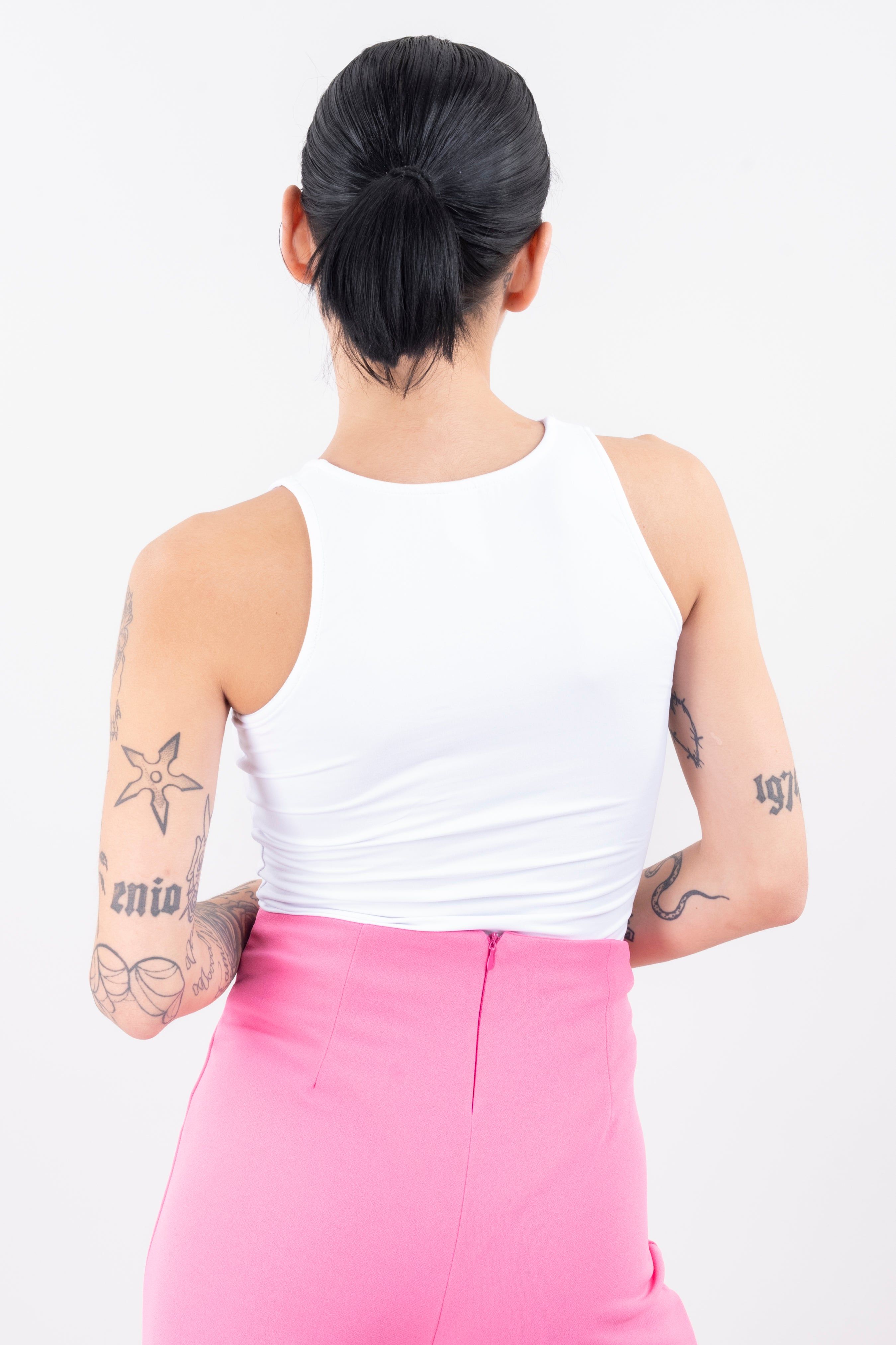 Bodysuit liso cuello redondo sold by Shasa product image thumbnail 4