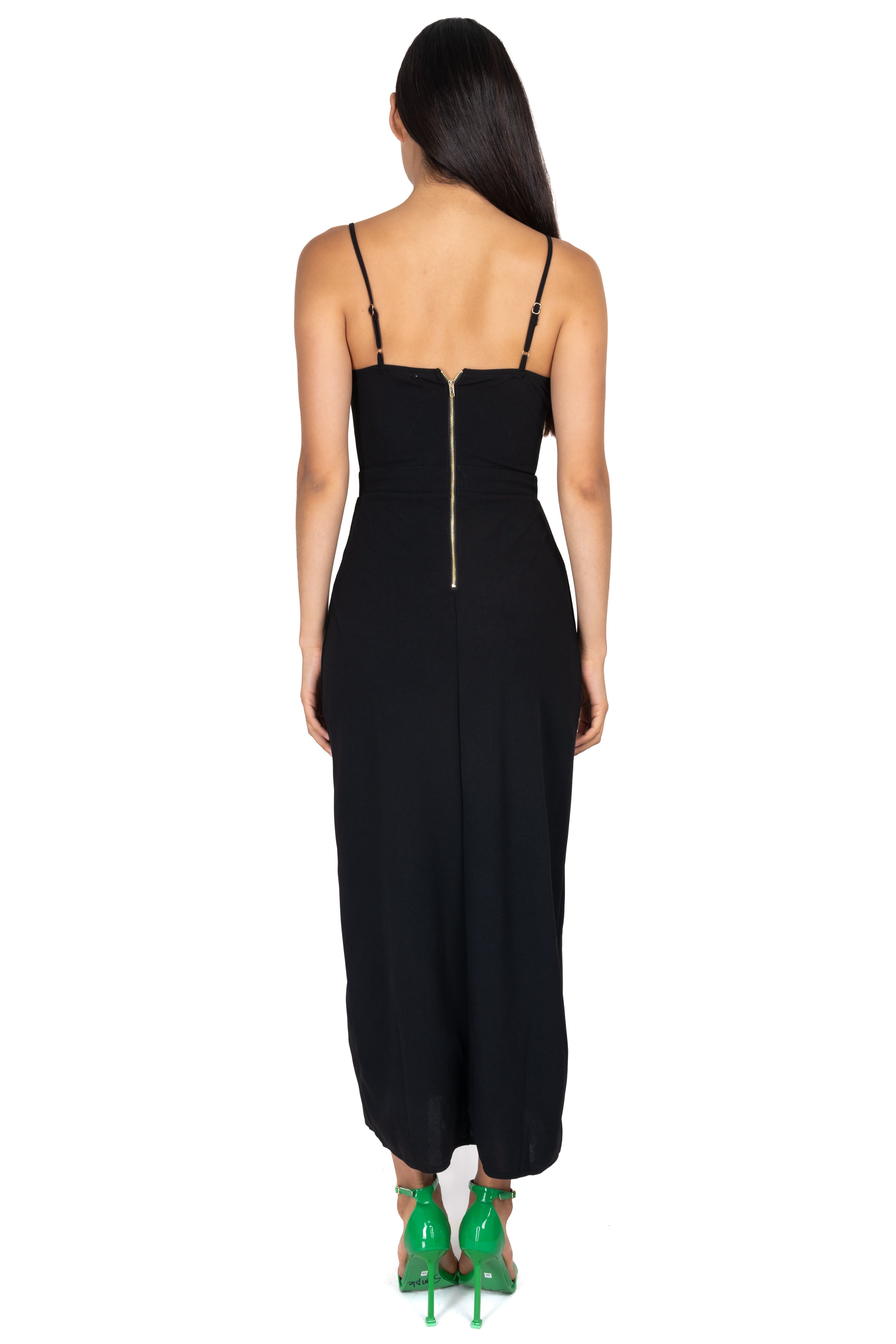 Vestido maxi monocolor encaje sold by Shasa product image thumbnail 4