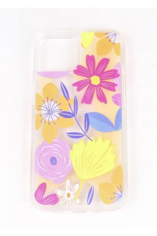 Funda celular flores multicolor i14 sold by Shasa
