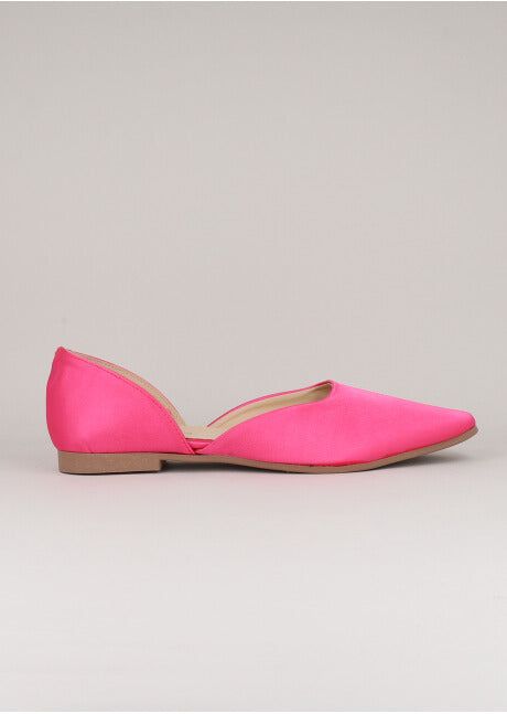 Flat D'Orsay Satín sold by Shasa