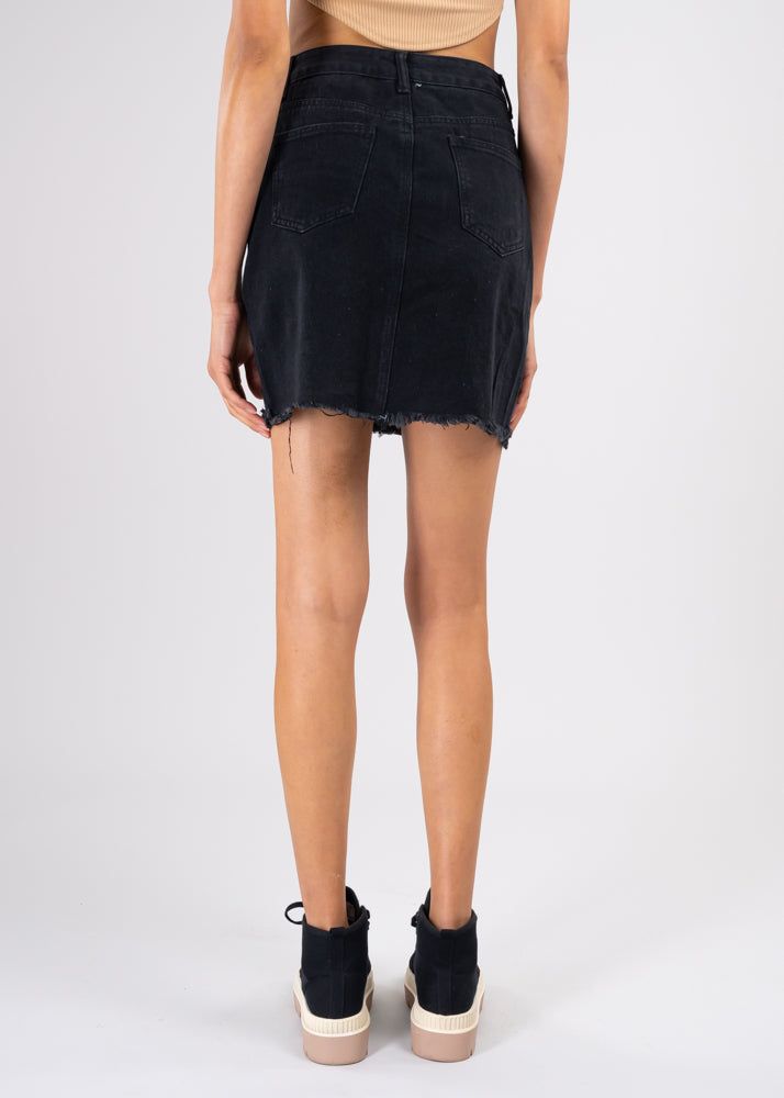 Falda Cintura Alta Destrucción Cruzada sold by Shasa product image thumbnail 4