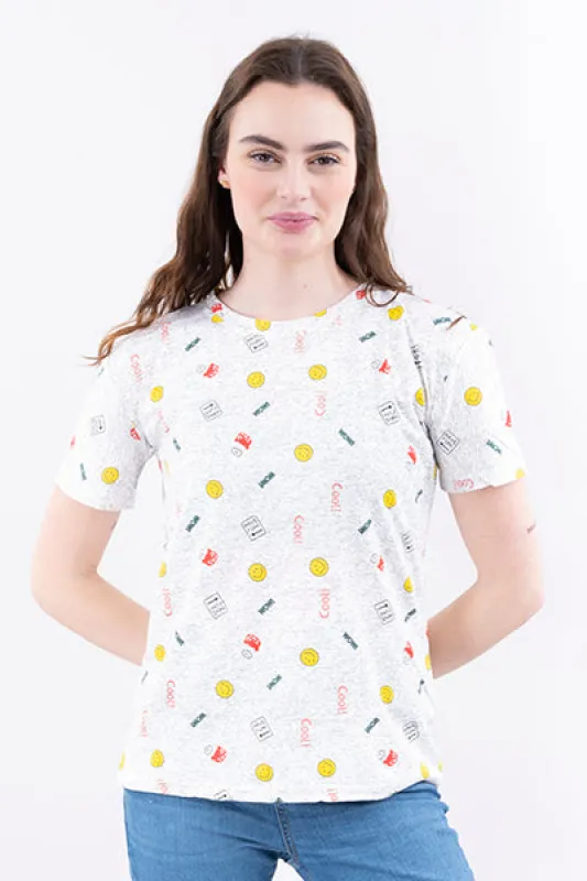 Playera estampada manga corta sold by Shasa