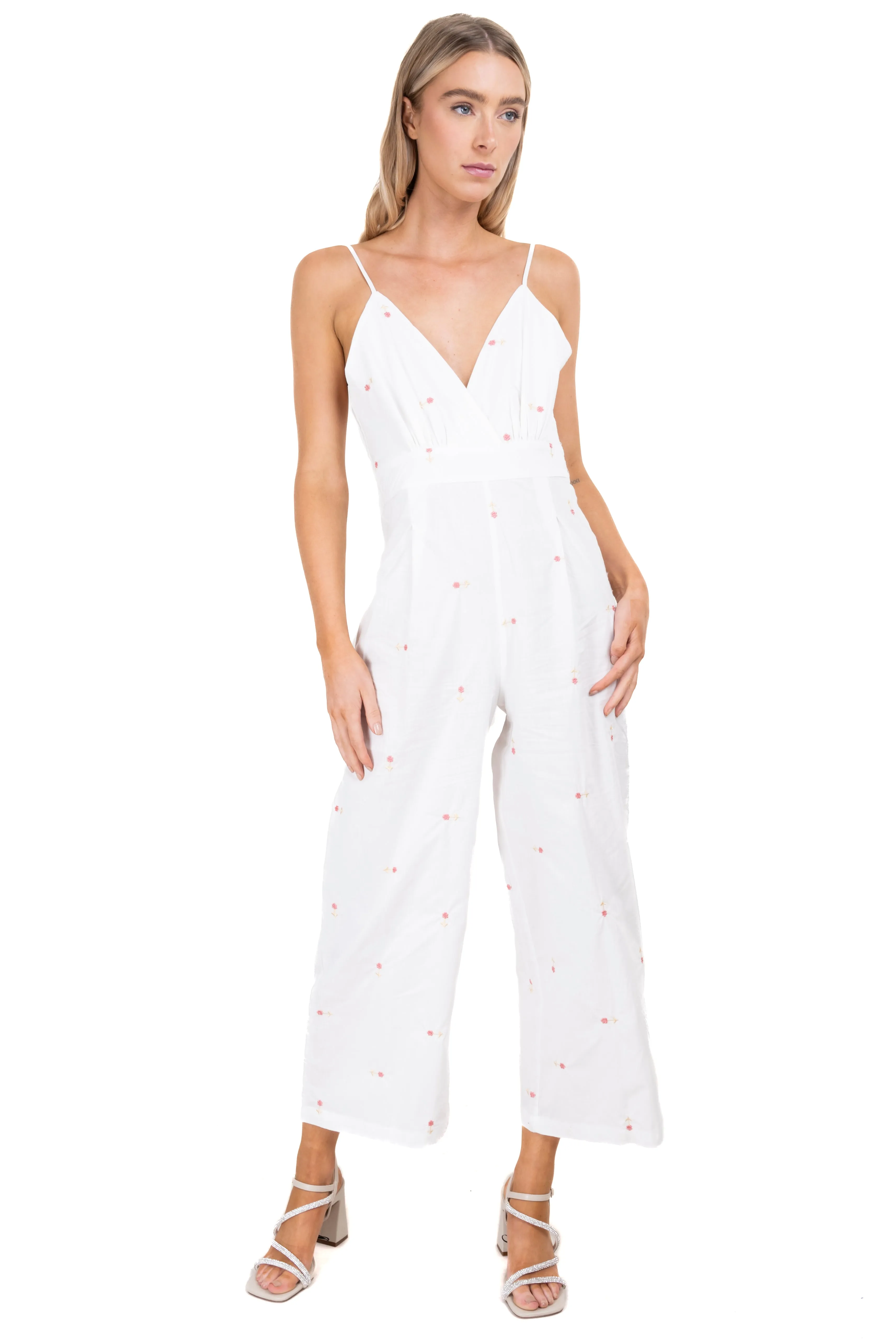 Jumpsuit tirantes flores moño sold by Shasa