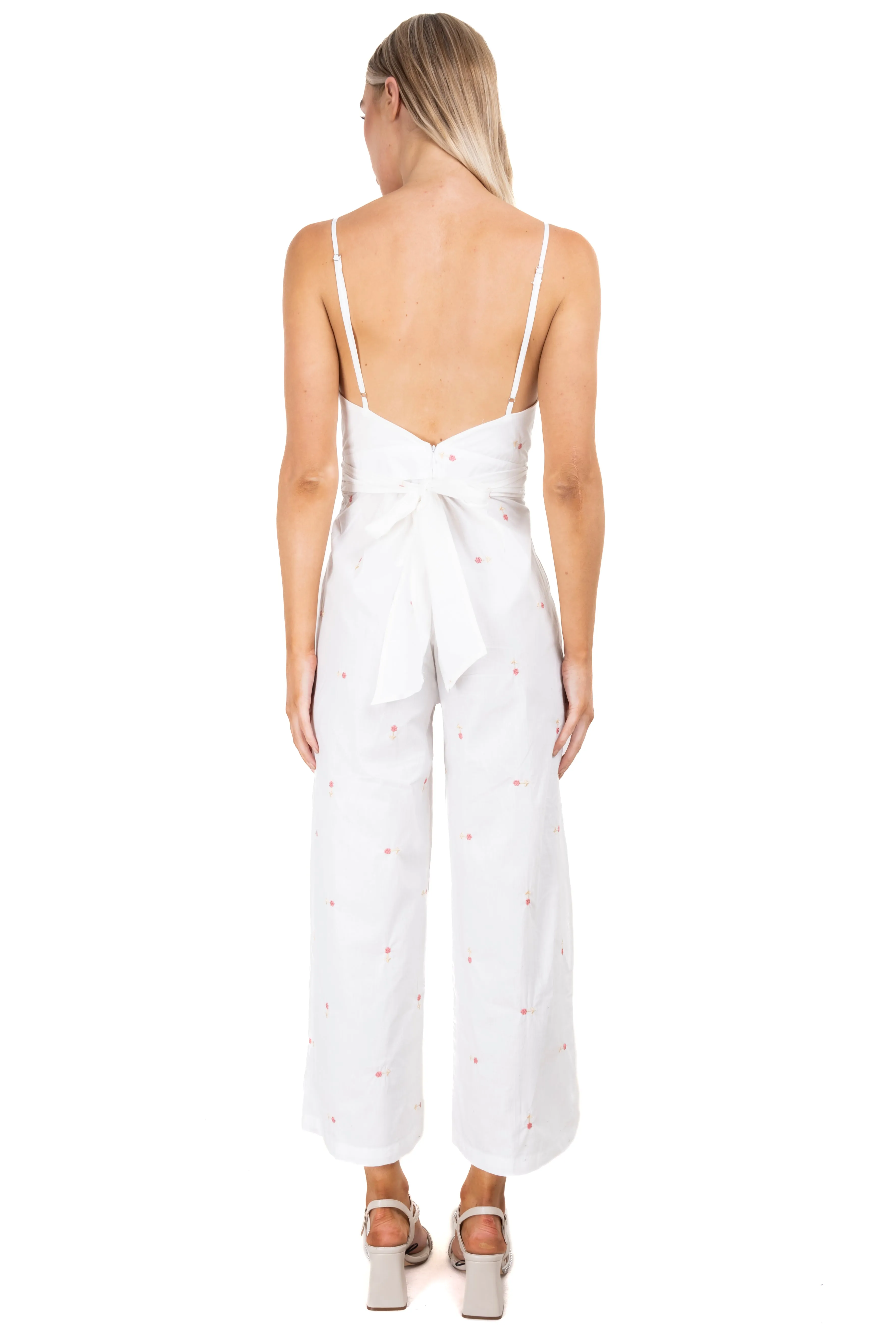Jumpsuit tirantes flores moño sold by Shasa product image thumbnail 4