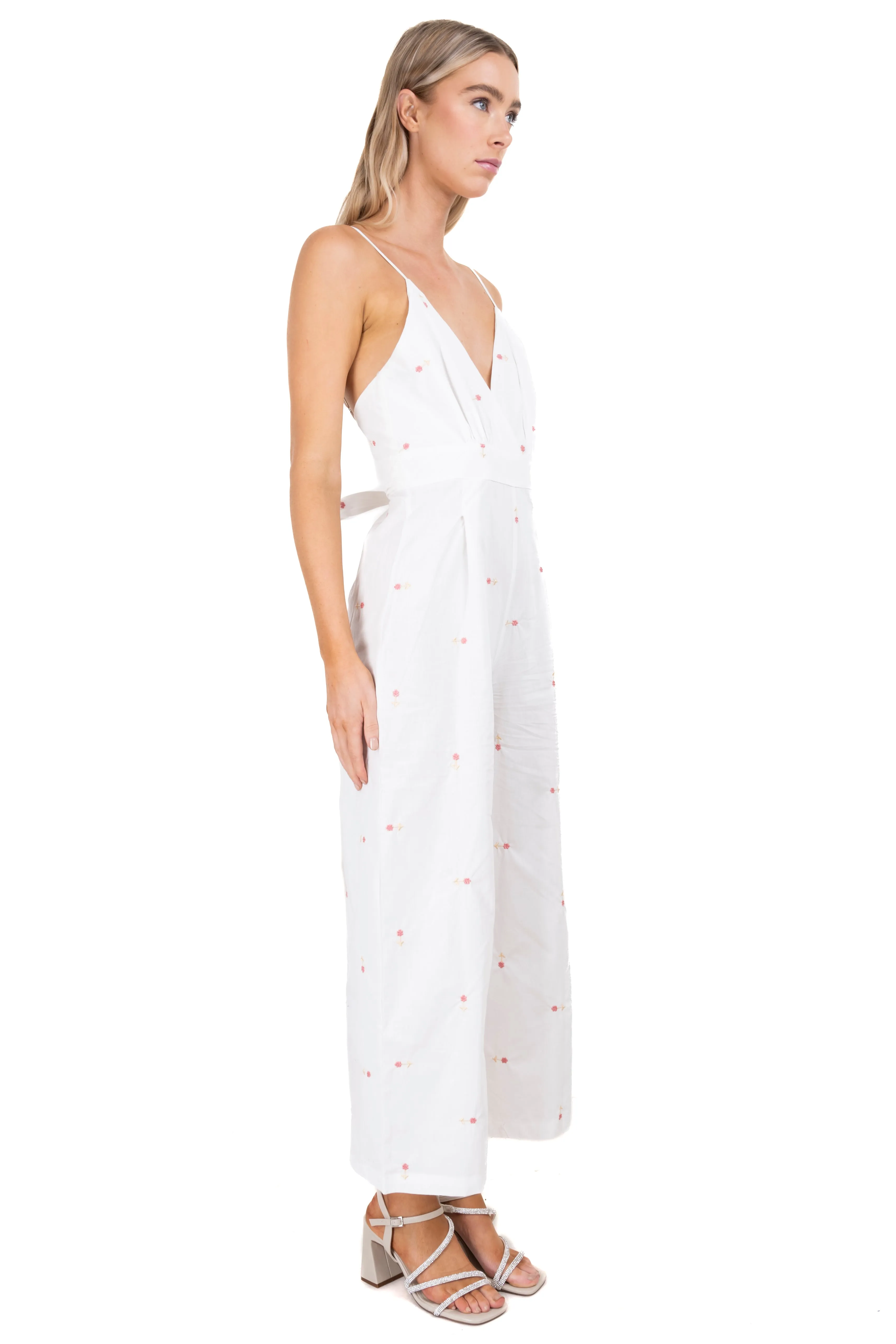 Jumpsuit tirantes flores moño sold by Shasa product image thumbnail 3