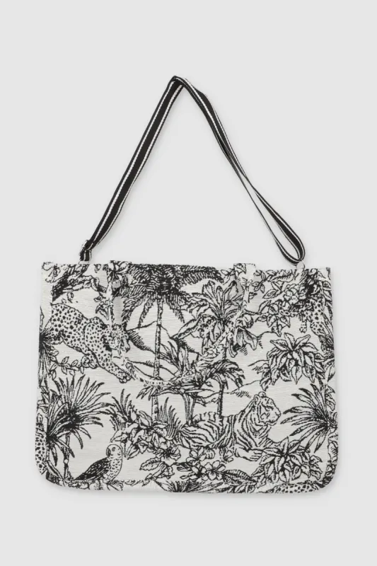 Bolsa Tote Jacquard sold by Shasa