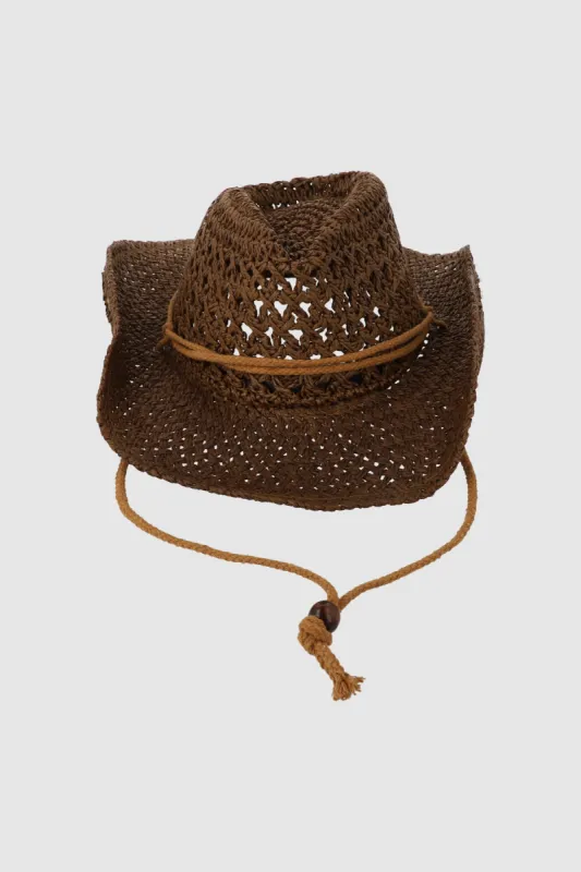 Sombrero tejido playa jareta sold by Shasa