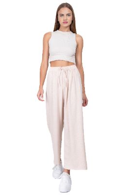 Pantalon wide leg animal print sold by Shasa