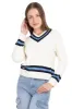 Suéter varsity trenzado líneas sold by Shasa