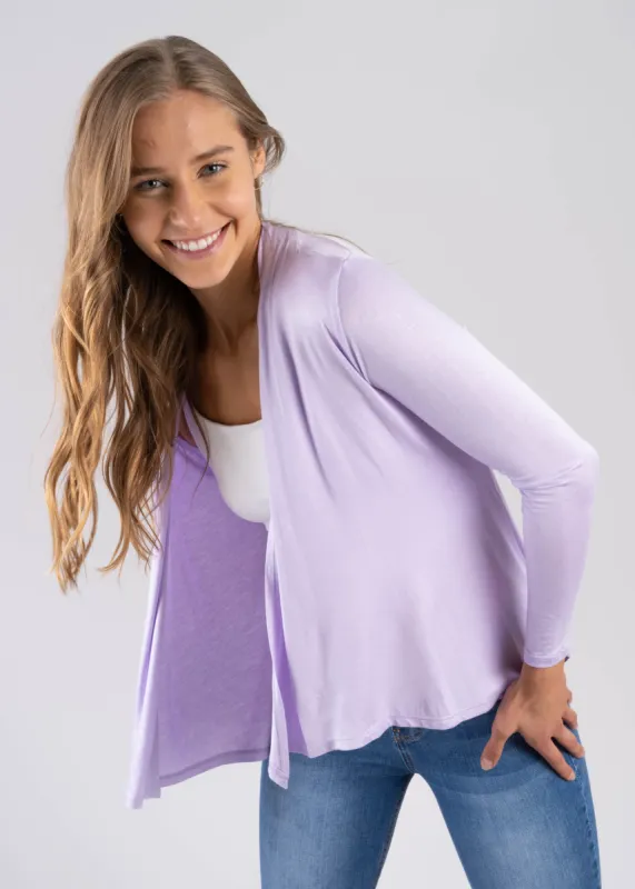 Cárdigan Corto Caída Cascada Manga Larga sold by Shasa