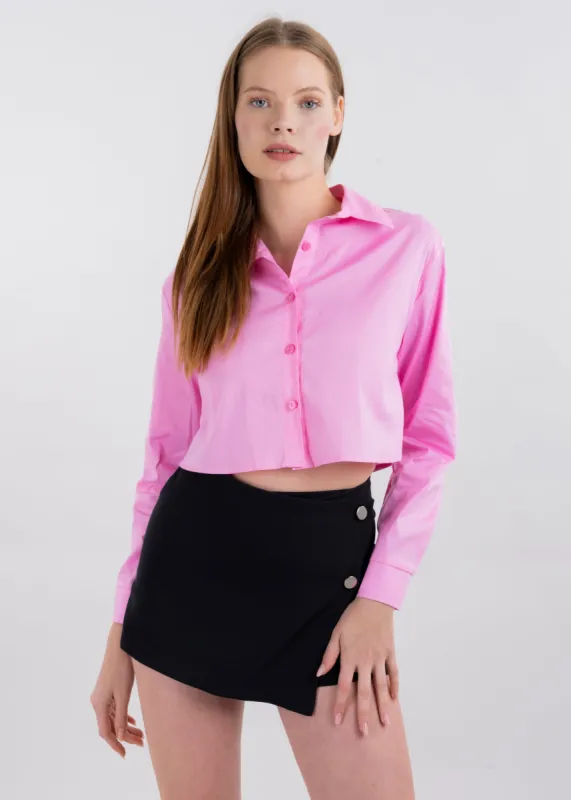 Camisa Crop Manga Larga sold by Shasa