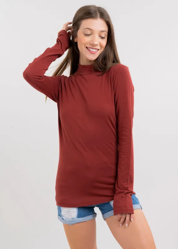 Blusa Lisa Cuello Tortuga made by Shasa