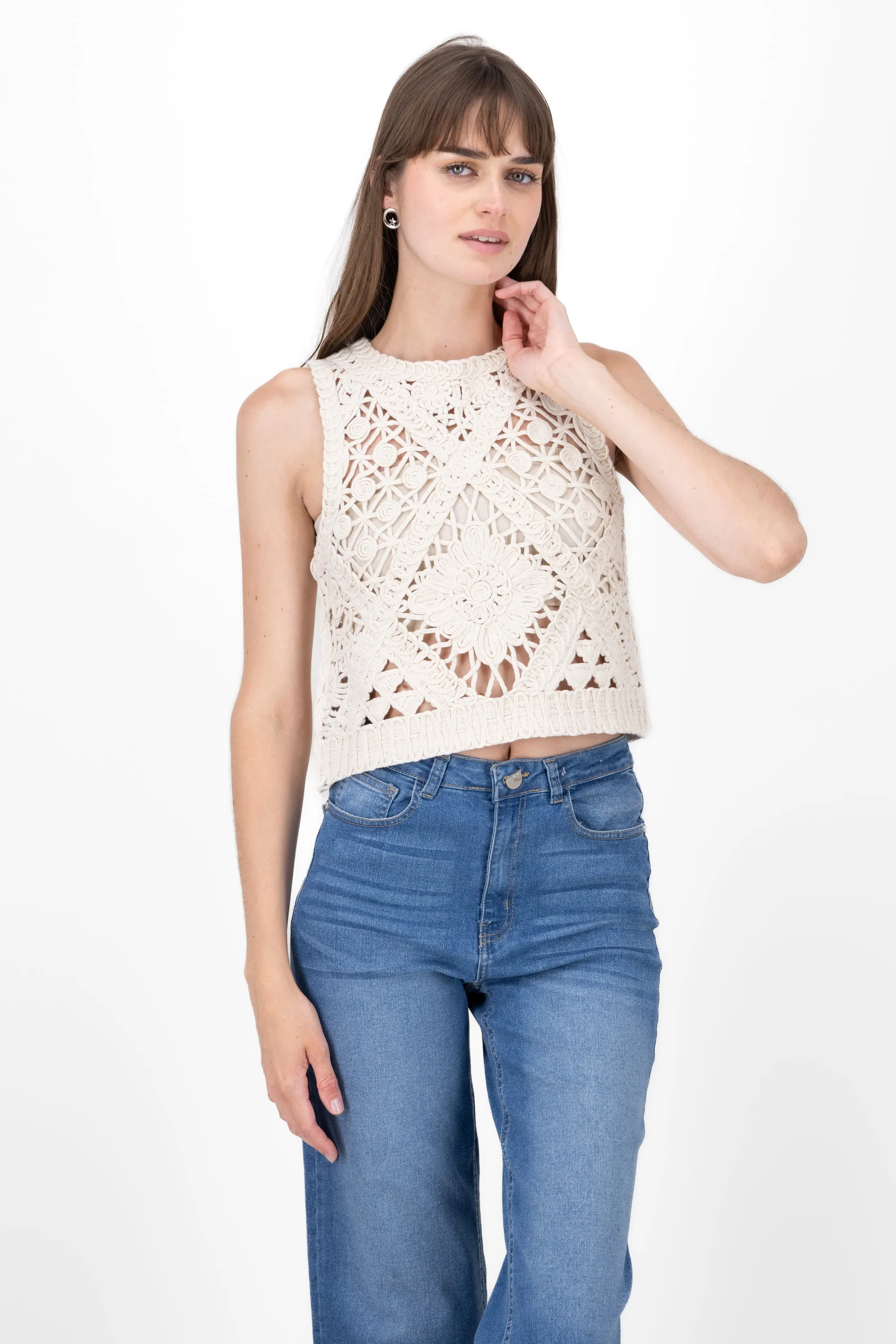 Top crochet liso sold by Shasa product image thumbnail 2