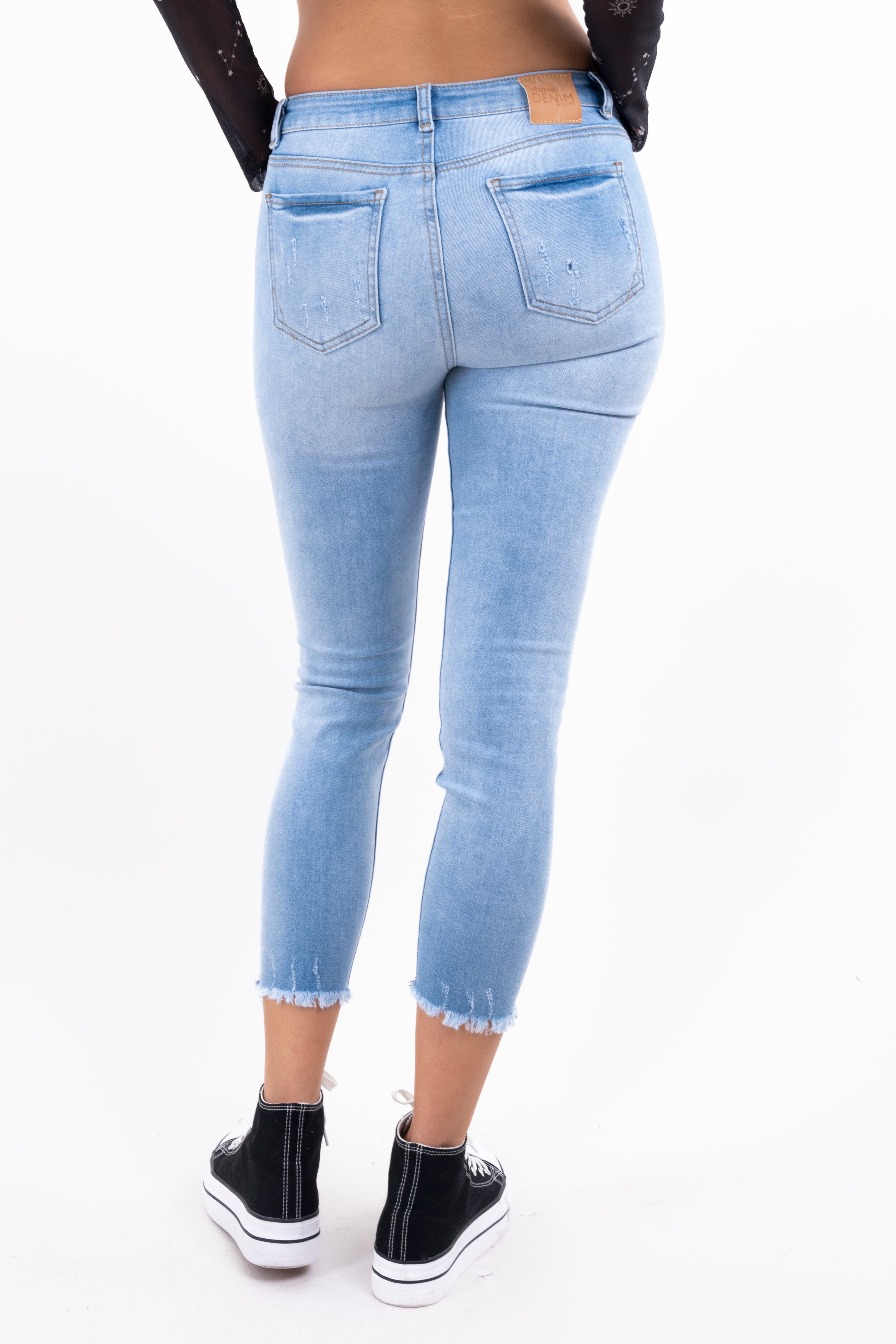 Jeans skinny destrucciones sold by Shasa product image thumbnail 4