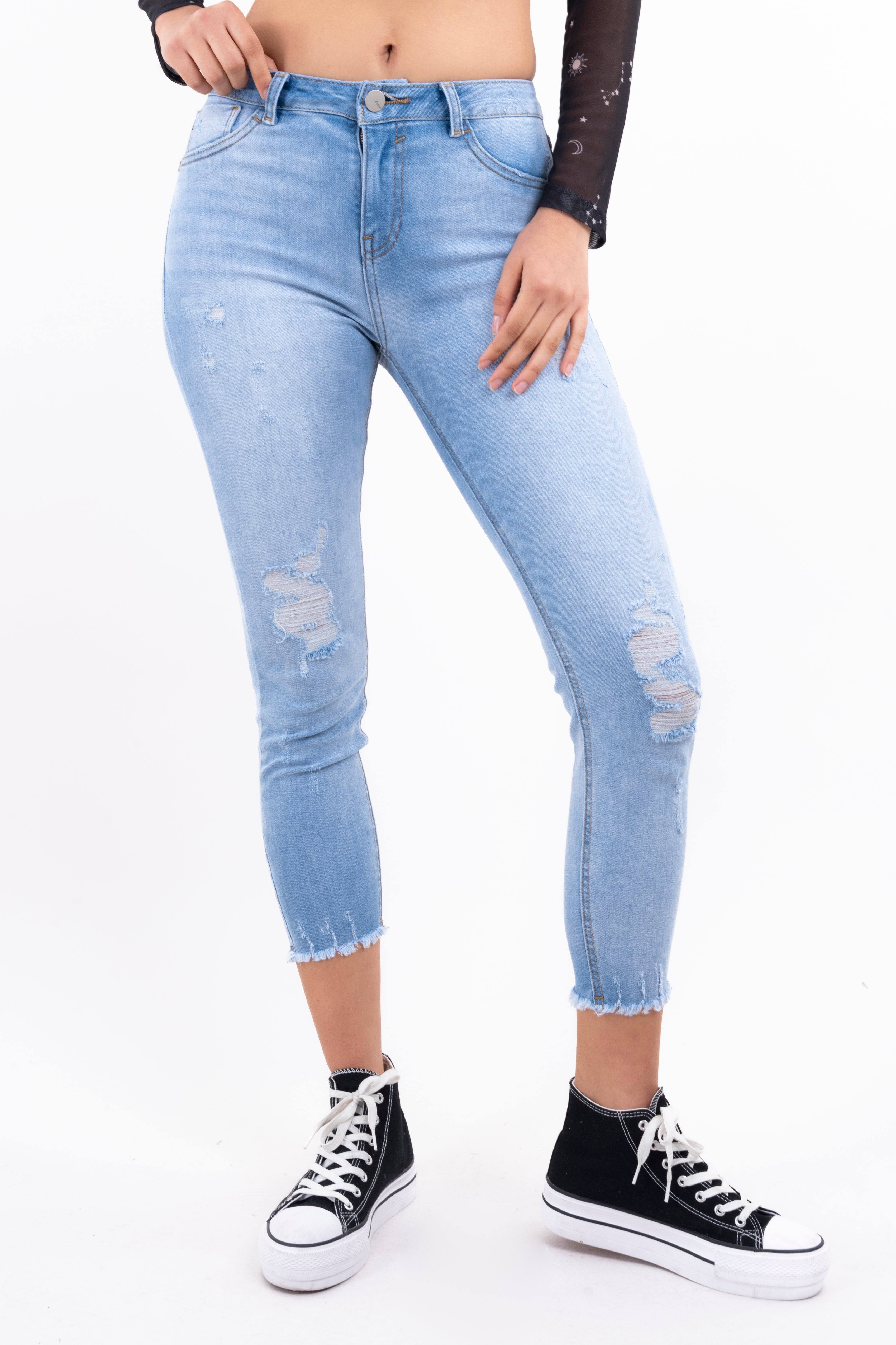 Jeans skinny destrucciones sold by Shasa product image thumbnail 2