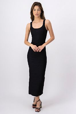 Vestido maxi bodycon cortes sold by Shasa
