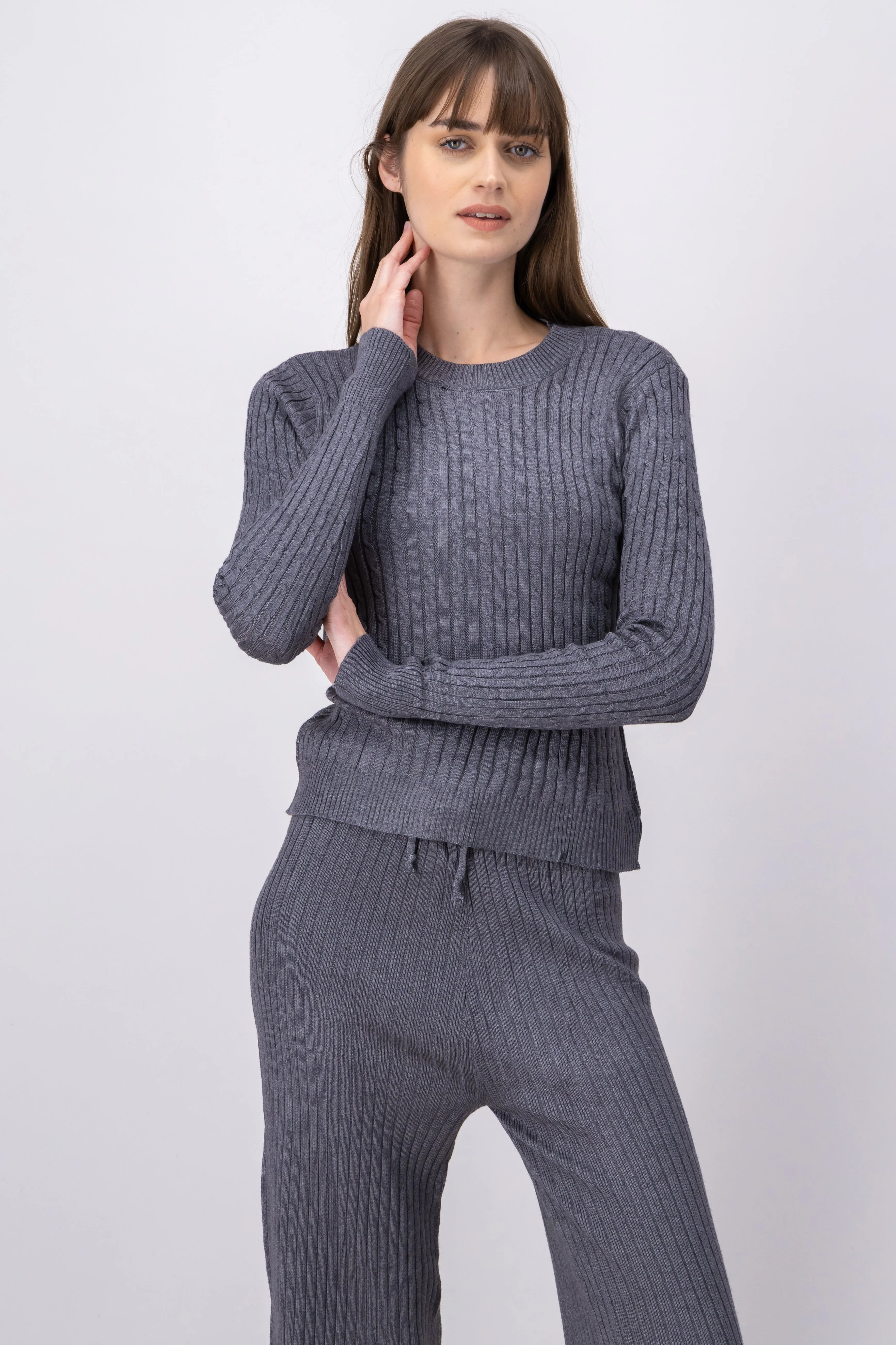 Suéter tejido textura acanalado sold by Shasa