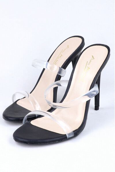 Tacón mula tiras delgadas transparentes sold by Shasa product image thumbnail 3